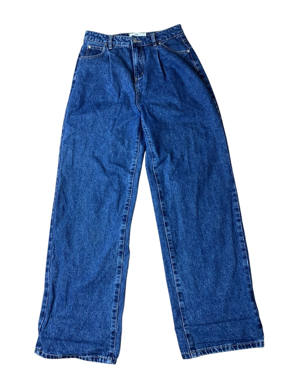 Twik par Simons Vision Pleated Wide Leg Jeans Size 28